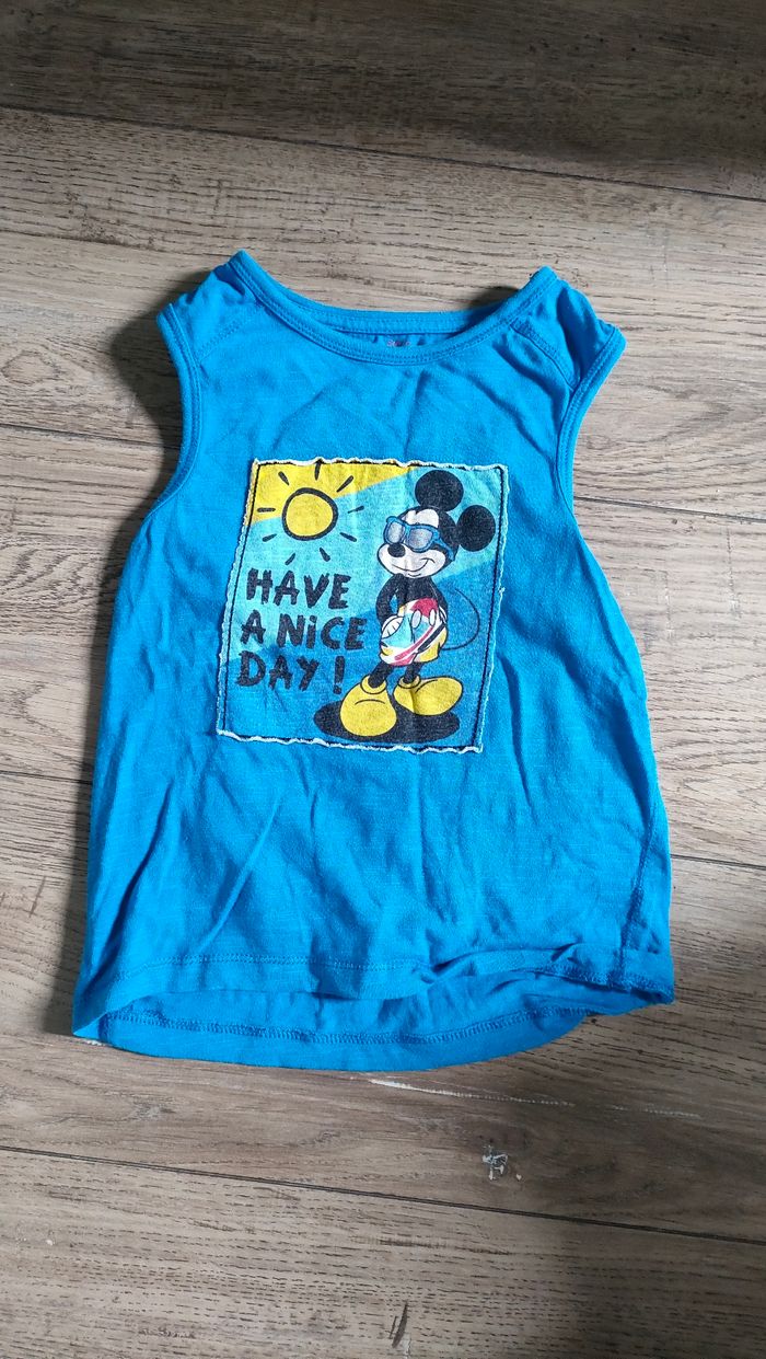 Débardeur Mickey Disney 3 ans