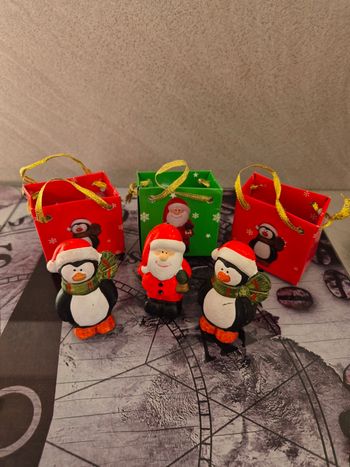 Lot 3 figurines de Noël 🎅