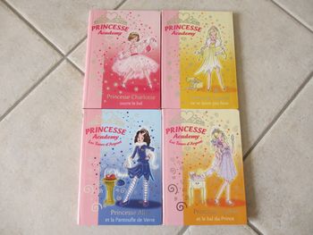 Lot de 4 livres enfant Princesse Academy
