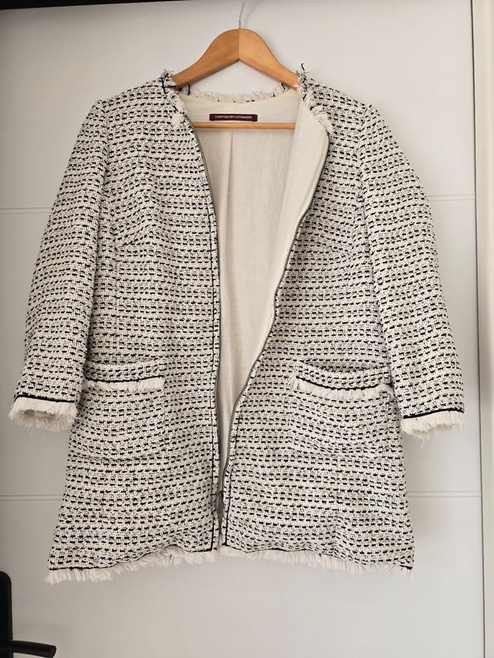 Comptoir des Cotonniers- manteau mi saison - photo numéro 1