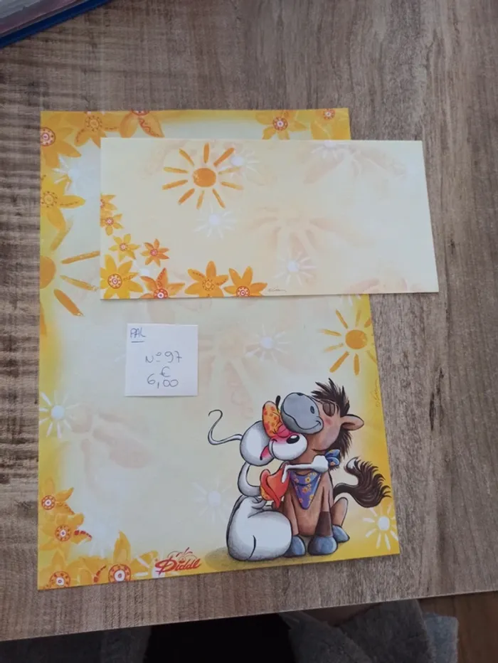 Papier à lettre Diddl 97 6,00€