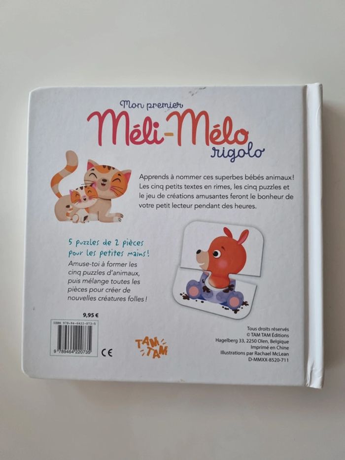 Livre Méli Mélo puzzle - photo numéro 2