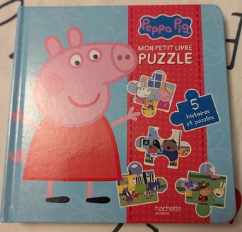 Livre puzzle Peppa pig