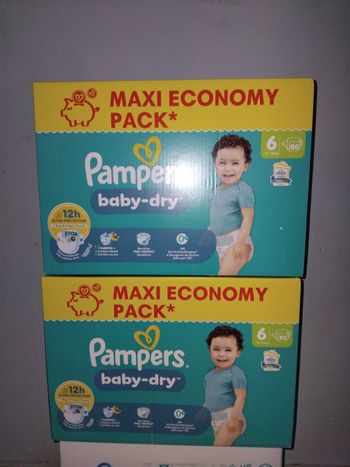 Pampers baby-dry taille 6