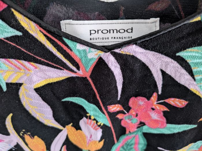 Robe à bretelles fleurie Promod - photo numéro 2