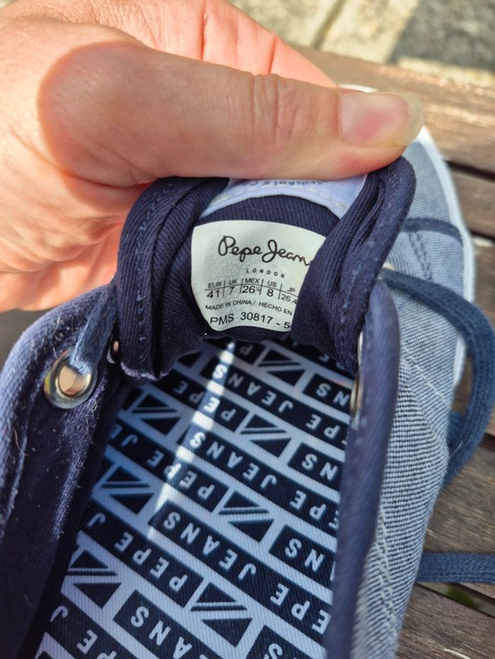 Baskettes Pepe Jeans taille 41 - photo numéro 4