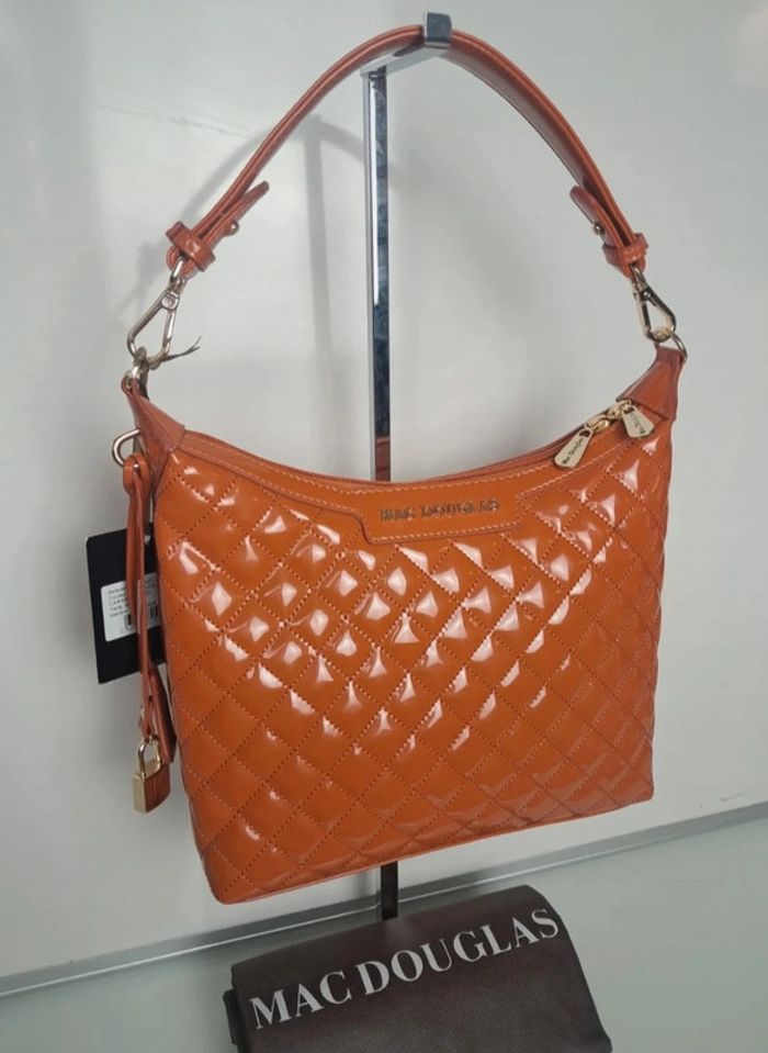 Mac Douglas sac à main été verni orange neuf