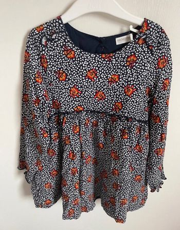 Robe fleurs 4ans