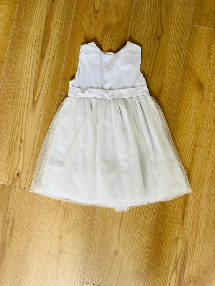 Robe de cérémonie blanche 36 mois kiabi