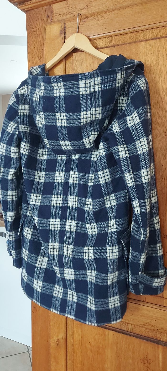 Manteau trois quart zippé ou boutonnage type duffle coat - photo numéro 3