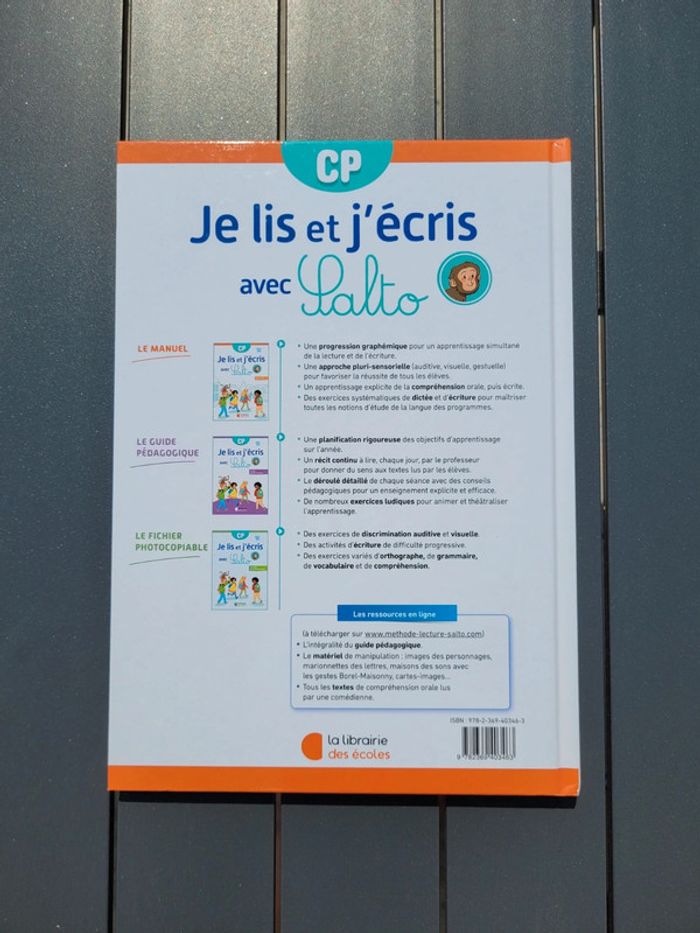 Je lis et j'écris avec Salto CP - photo numéro 2