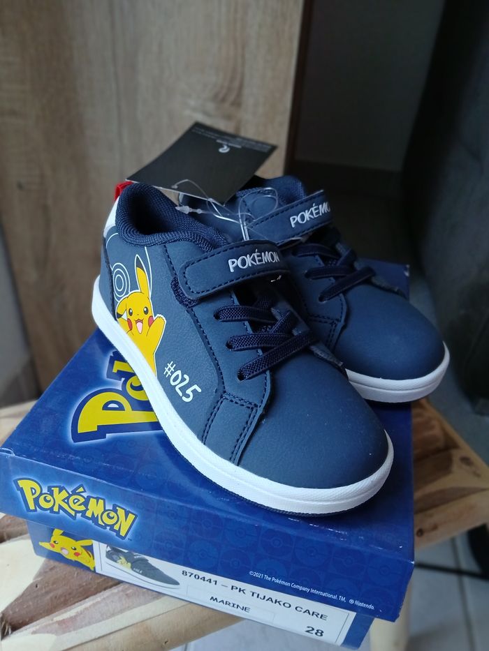 Baskets Enfant bleu marine - Pokémon - photo numéro 2