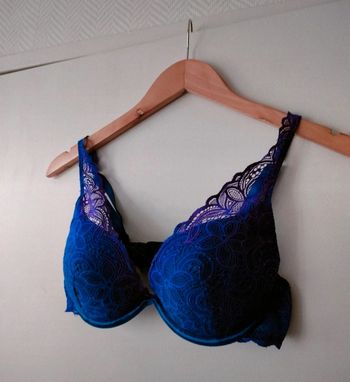Soutien-gorge bleu indigo In Extenso