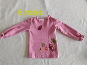 T -shirt manches longues 6 mois