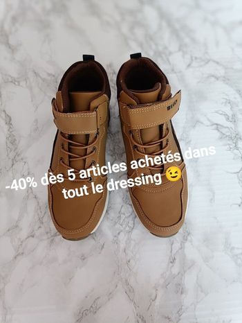 Buggy baskets camel avec scratch