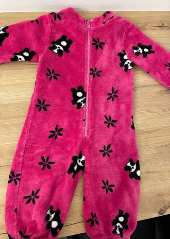 Pyjama Rose à Motifs Tissaia Fille taille 2 ans Tissaia