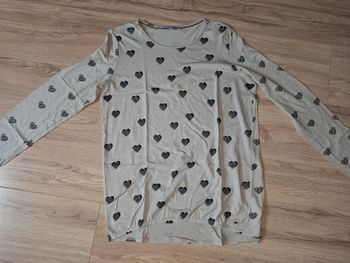 Haut manches longues et cœur Cecil taille M