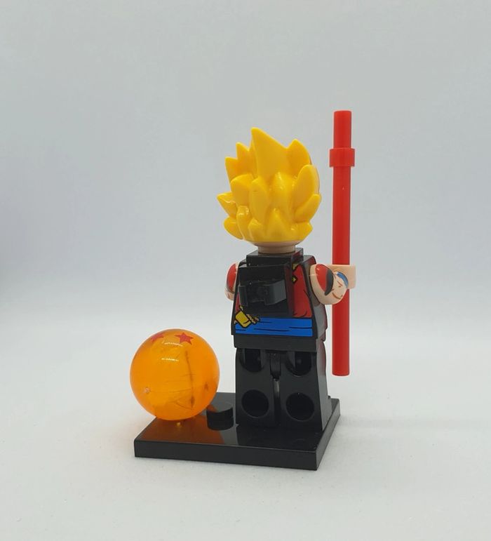 🐉Figurine Dragon Ball Super - Son Gokû Xeno Super Saiyan - (Style Lego)🐉 - photo numéro 7