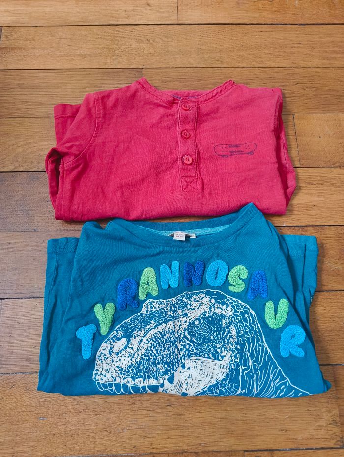 Lot de 2 t-shirt manches longues