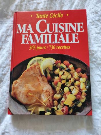 Livre ma cuisine familiale 