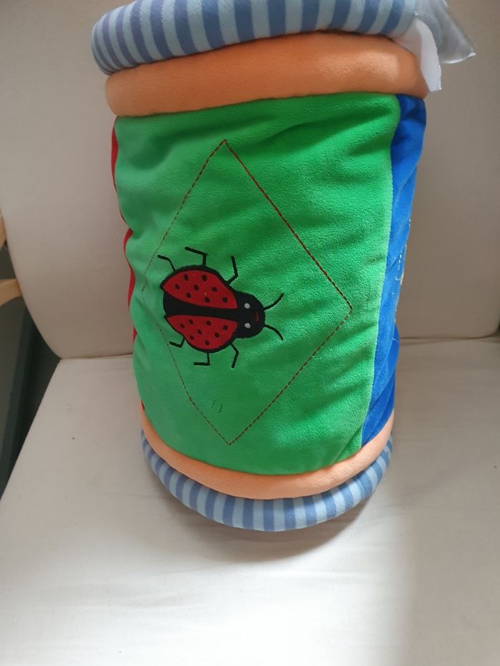 Culbuto motricité au sol bébé - photo numéro 3