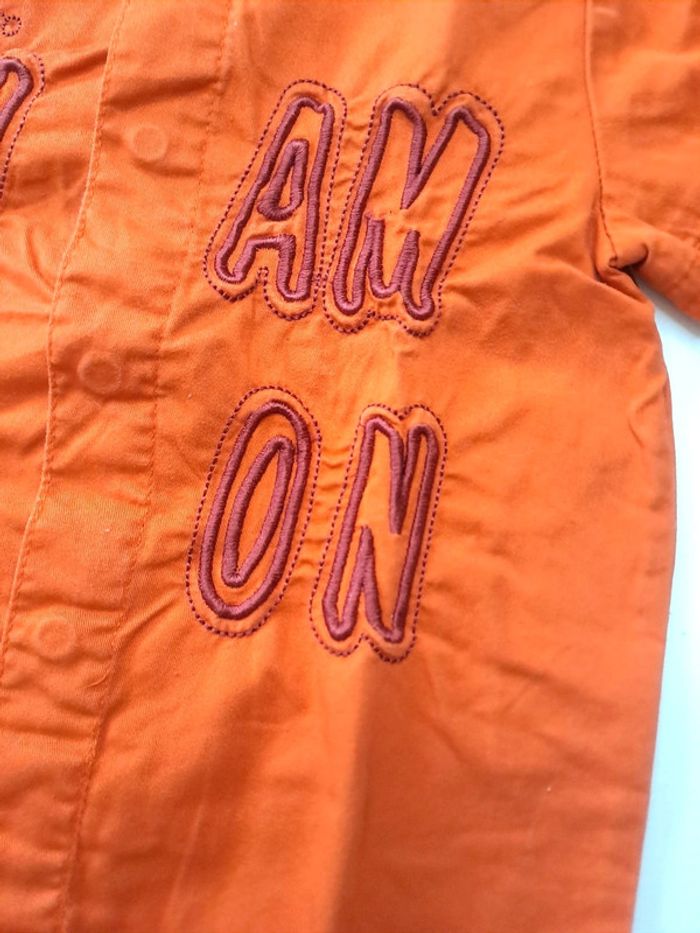 Chemise orange Orchestra 12 mois - photo numéro 2