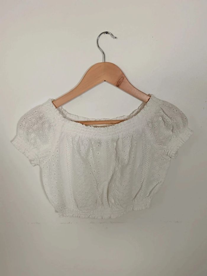 C4 top blanc H&M 36