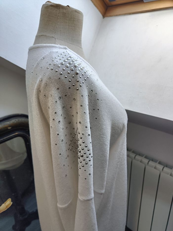 Pull blanc - photo numéro 5