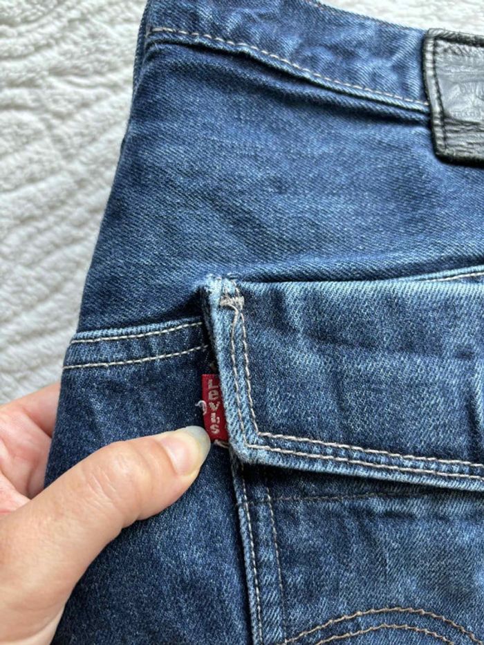 Jean Levi’s 569 loose Straight droit ample homme W33 L30 Made in Mexico bleu foncé L/44 Vintage Y2K - photo numéro 3
