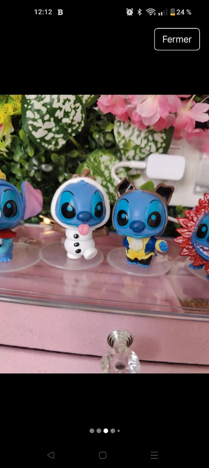 Lot figurines stitch - photo numéro 3