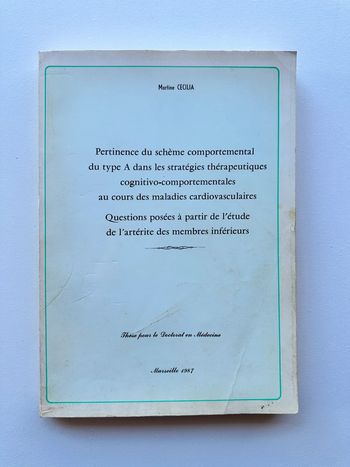 Livre « thèse pour le doctorat de médecine »