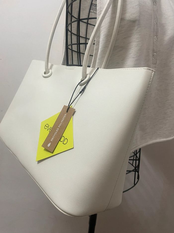 Sac de très grande marque 🌷 Sac à main blanc zalando Even&odd - photo numéro 12