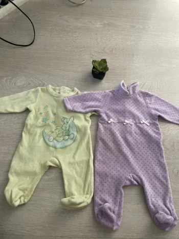 Lot de 2 pijama 0 mois