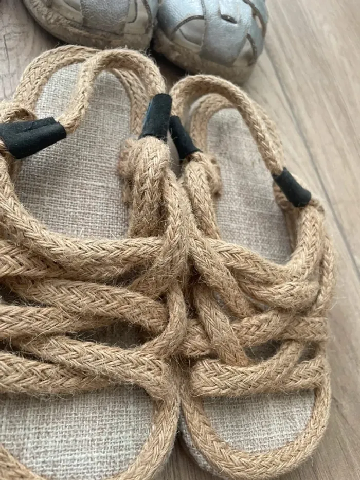 Lot chaussures été filles - photo numéro 7