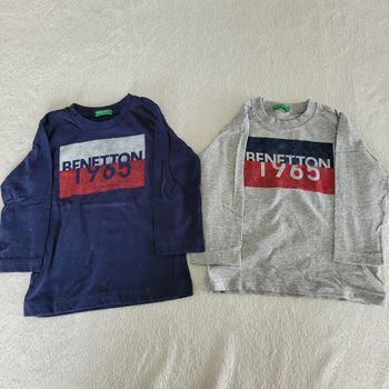 Lot tee-shirts mixte benetton