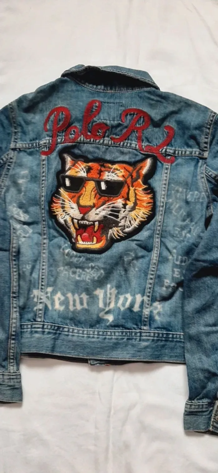 Veste garçon en jeans - photo numéro 6