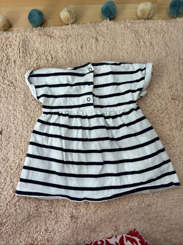 Lot de 3 robes manches courtes 3 mois - photo numéro 8
