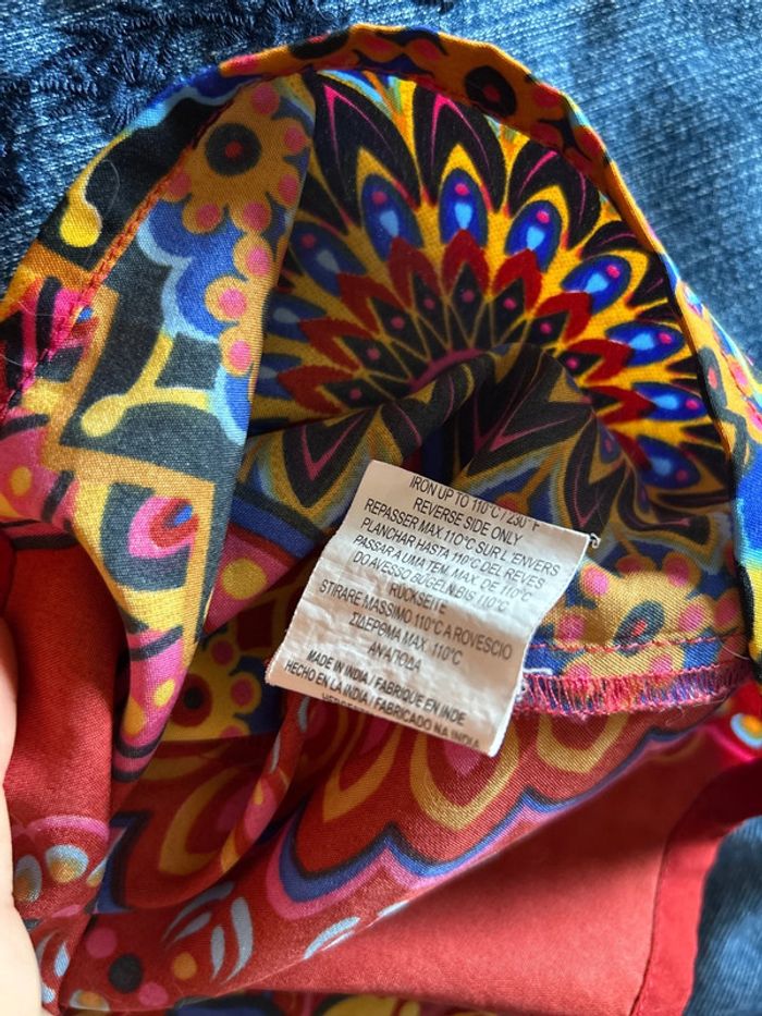 🧡🌞Top boho hippie Coline made in India ethnic chic mandala vibes top🌞🧡 - photo numéro 11