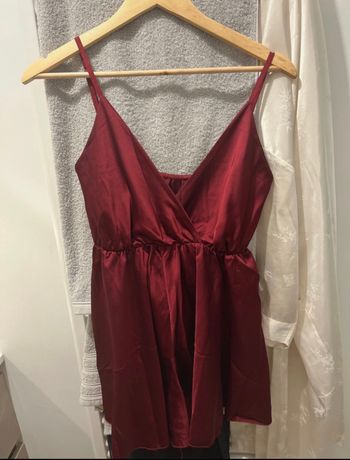 Combi short satiné
