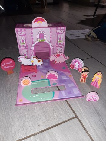 Valise château de princesse