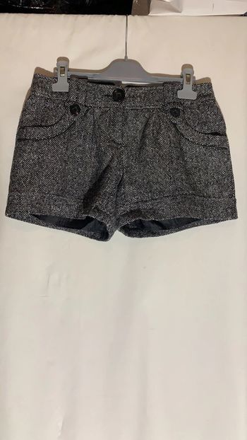 Short gris chiné