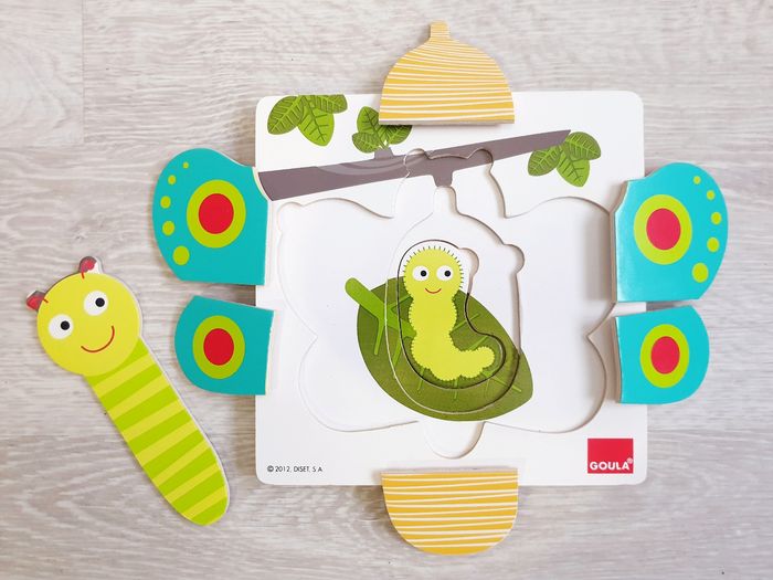 Puzzle 3 Niveaux Papillon - Goula - photo numéro 3