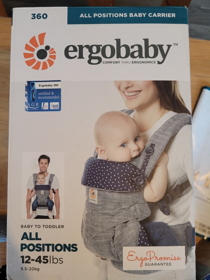 Porte-bébé ergobaby 360 - photo numéro 3
