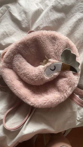 Sac flamand rose à réparer