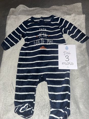 Pyjama papa déjà fan de moi Gémo