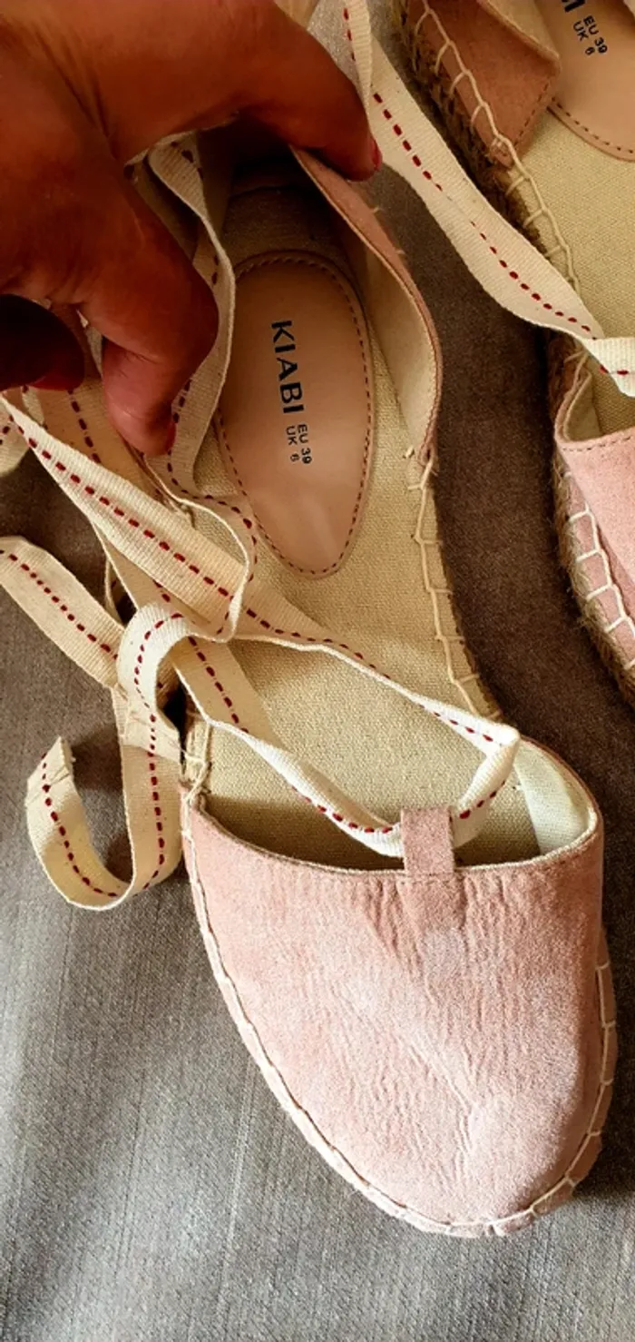 Espadrilles rose - photo numéro 2