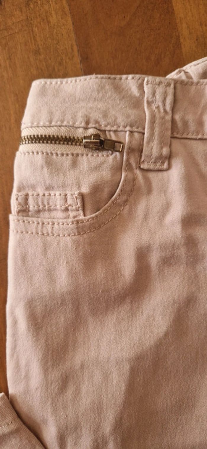 Jean rose pâle taille XS marque Vila - photo numéro 2