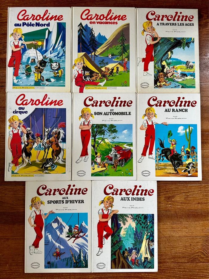 Lot de 8 Grands albums Hachette livre bd Caroline Pierre Probst collection