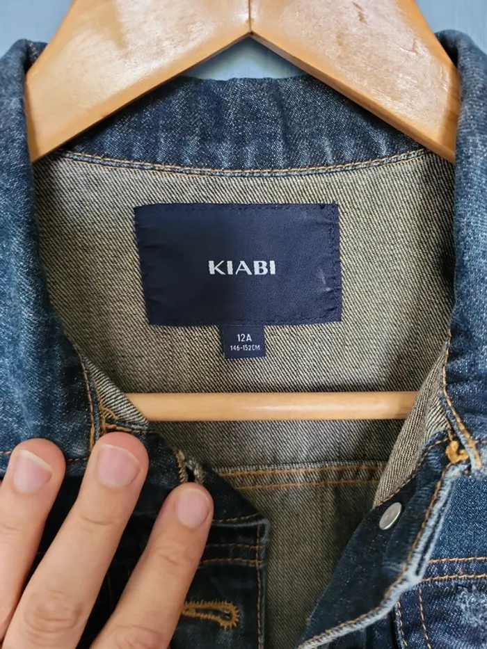 Blouson en jean fille kiabi 12 ans - photo numéro 3