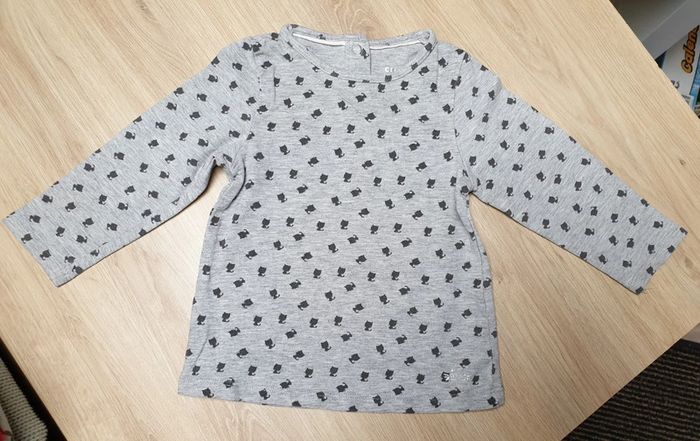 Tee-shirt chat Orchestra 12 mois